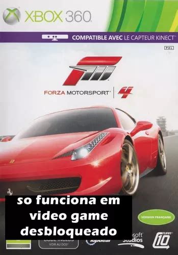 Jogo Forza Motorsports 4 Xbox 360 Leia A Descrição Parcelamento Sem Juros