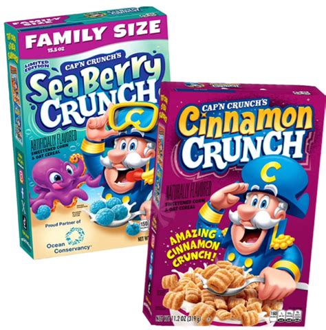 New Sea Berry Crunch And Cinnamon Crunch Headed To Shelves