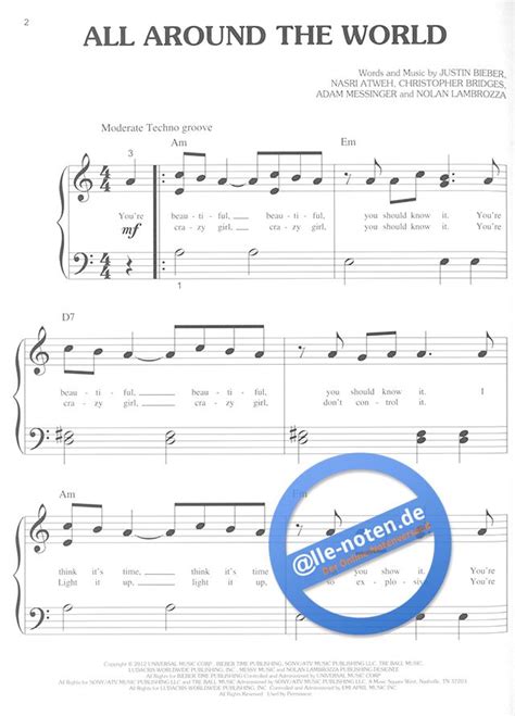 Justin Bieber Piano Sheet Music Buy Sheet Music Online