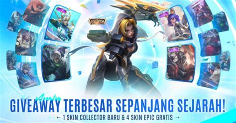 Cara Dapat Skin Ml Gratis Di Ulang Tahun Ke Moonton