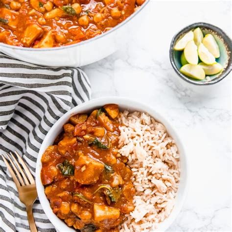 Easy Sweet Potato Curry One Pot Jessica In The Kitchen