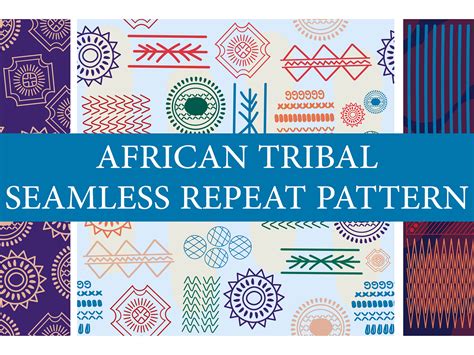 African Tribal Patterns by ZAINAB BALOCH on Dribbble