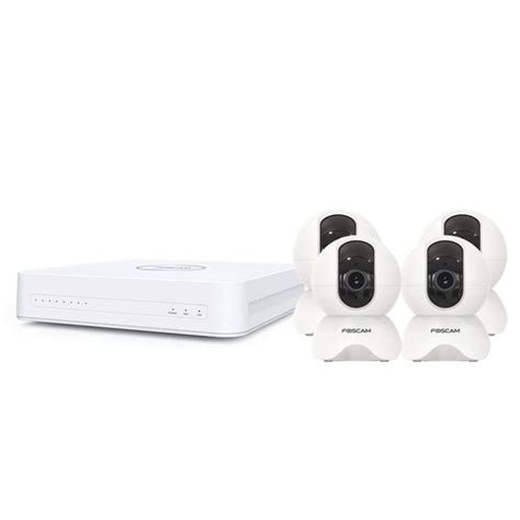 Kit De Videovigilancia Digital Full Hd Con C Maras X Para Interiores