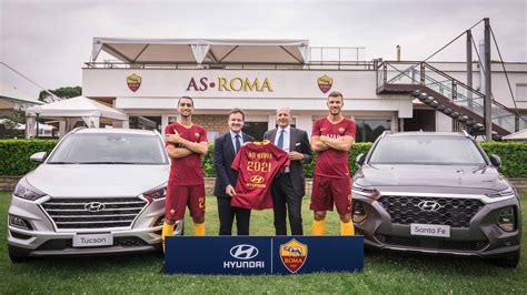 Hyundai Motor Signs New Multi Year Agreement With As Roma To Become