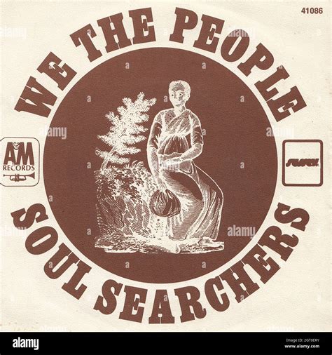 Soul Searchers We The People 45rpm Vintage Vinyl Record Cover Stock