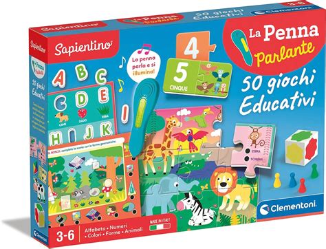 Clementoni Sapientino La Penna Parlante Con 50 Giochi Educativi