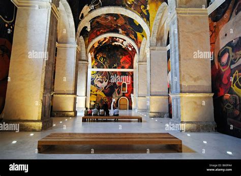 Painting By Jesus Mateo Interior Of The Church Of St John The Baptist