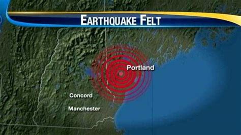 Maine earthquake rocks New Hampshire