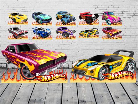 Hot Wheels Kit Display De Mesa De Ch O Painel Elo
