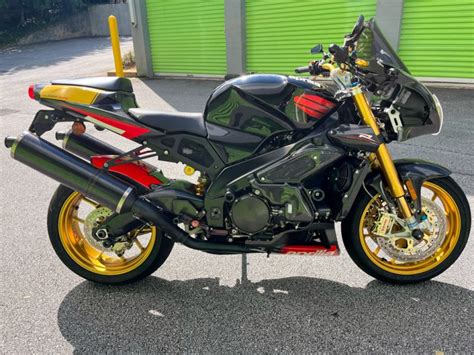 No Reserve Aprilia Tuono Racing Iconic Motorbike Auctions