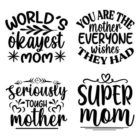 Premium Vector Mom Funny Quotes Svg Design