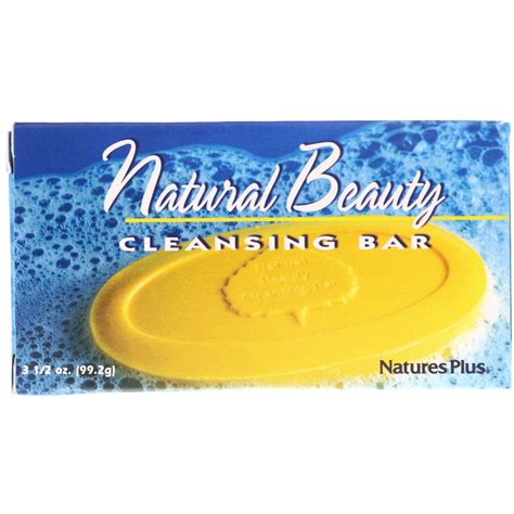 Nature S Plus Natural Beauty Cleansing Bar Oz G Iherb