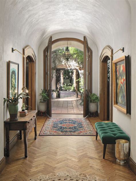 Spanish Colonial Residence With A Garden Centric Design