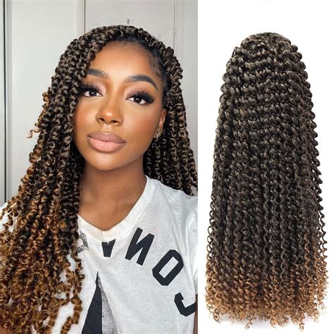 Buy Passion Twist Hair 18 Inch 6 PacksLot Water Wave Crochet For