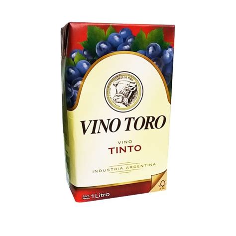 Vino Toro Tinto Tetra Brik X 1000 Cc Super Mami