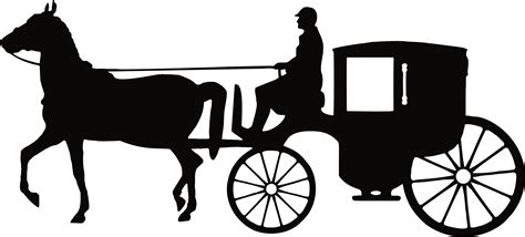 Free Horse And Wagon Silhouette, Download Free Horse And Wagon ...