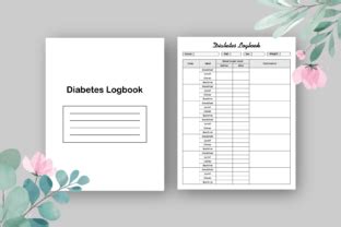 Diabetes Logbook Kdp Interior Graphic By Sndesign Creative Fabrica