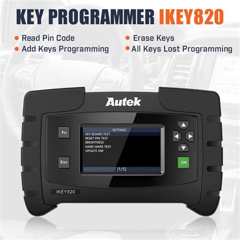 Original Autek Ikey Obd Car Key Programmer