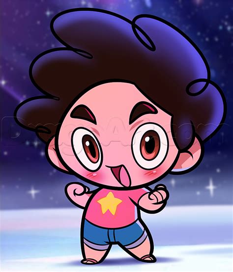 How To Draw Chibi Steven Universe Chibi Drawings Art Drawings Sketches