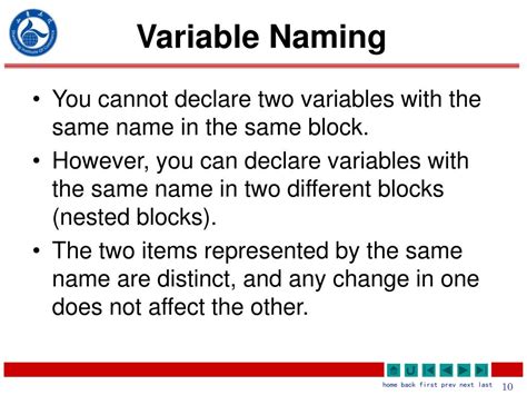 Ppt Nested Blocks And Variable Scope Powerpoint Presentation Free