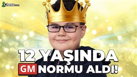 BU ÇOCUK İNANILMAZ Yağız Kaan 12 Yaşında Büyükusta Normu Aldı YouTube