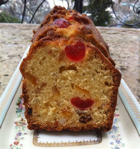 A L Heure Du Th Cake Anglais Aux Fruits Confits Cecilecooks