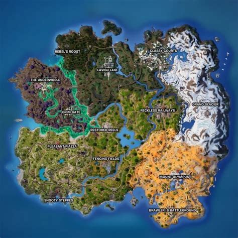 All Fortnite Chapter 5 Season 2 Map Changes And New Points Of Interest