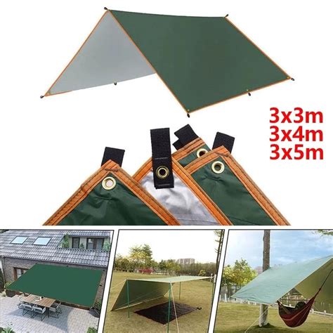 Toldo De Lona Ultraligero Para Jard N Sombrilla Impermeable Hamaca De