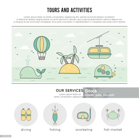 Spanduk Rekreasi Dan Wisata Ilustrasi Stok Unduh Gambar Sekarang