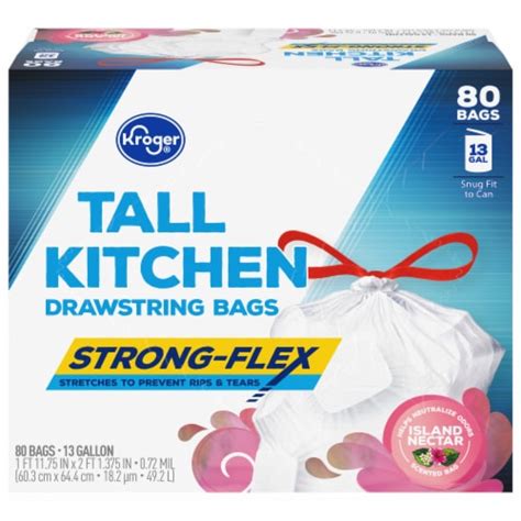 Kroger® Storng Flex Island Nectar Scent Tall Kitchen Drawstring Bags