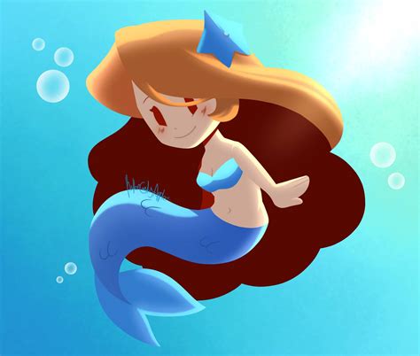 Links Awakening Mermaid By Rottencandyapples On Deviantart