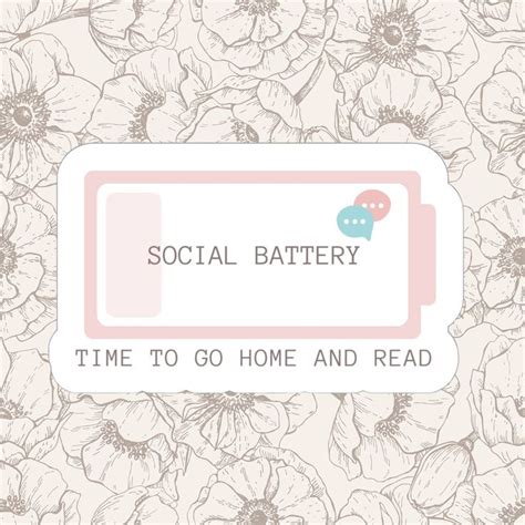 Funny Bookish Sticker Antisocial Book Club Booktok Laptop E Reader