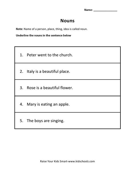 Worksheet Underline Errors Rd Grade