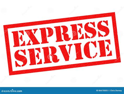 Express Service Stock Image Image Of Quality Class 86670005