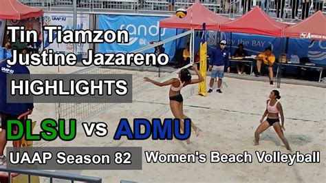 Tin Tiamzon And Justine Jazareno Highlights Dlsu Vs Admu Uaap S82