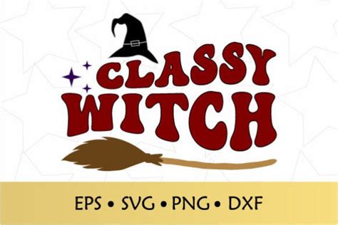 Classy Witch Halloween Witch Svg Graphic By Edcrafty · Creative Fabrica