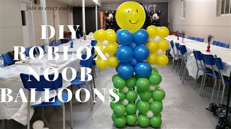 Diy Roblox Balloons Youtube