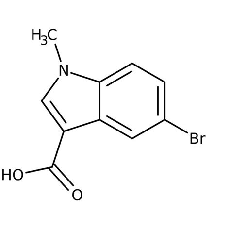 5 Bromo 1 Methyl 1H Indole 3 Carboxylic Acid 97 Thermo Scientific