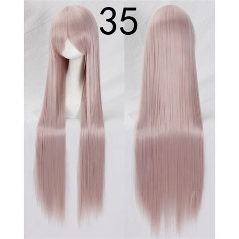 Jual 099 PASTEL ASH Wig Base 100 Cm Lurus Wanita Cosplay Rambut Palsu