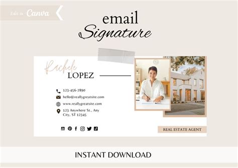 Email Signature Template / Professional logo