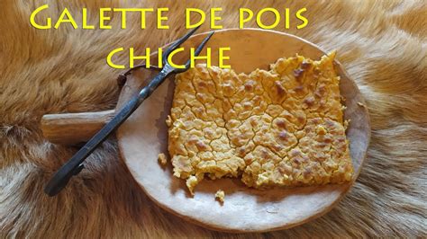 Galette de pois chiche recette médiévale YouTube