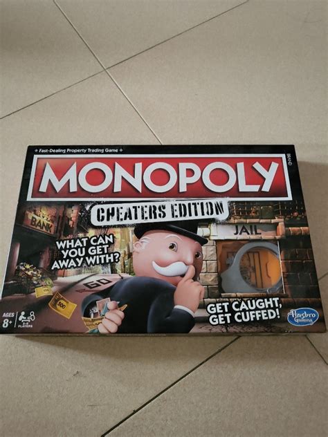 Monopoly Cheaters Edition Hobbies Toys Toys Games On Carousell