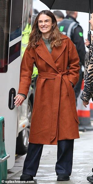 Keira Knightley Flashes A Beaming Smile As She Is Spotted For The First