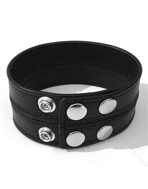 Rob Leather Biceps Band With Colored Piping Mm Wide Rob Amsterdam