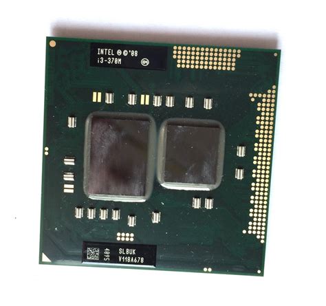 Intel Core i3-370M használt laptop CPU processzor 2,40Ghz G1