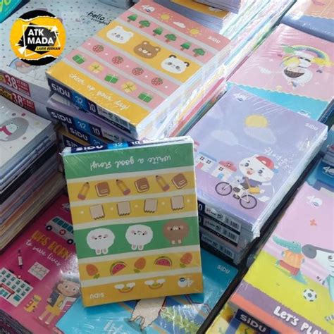 Jual Buku Tulis Sidu Sinar Dunia 38 Lembar 1 Pak 10 Buku Sidu Isi 38