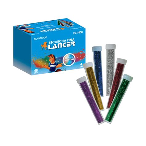 Escarcha Fina Surtida Gr Lancer Set De Colores Comsucre Online