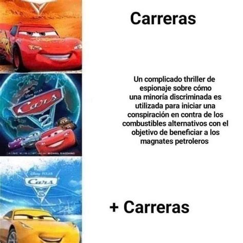 La evolución de cars - Meme subido por leonidesburgos :) Memedroid