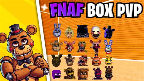 FNAF BOX PVP 2552 9567 1221 By Tilted10 Fortnite Creative Map Code