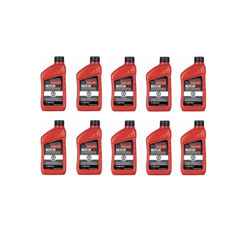 Quarts Auto Trans Fluid Genuine Ford Motorcraft Mercon Ulv Mpn Xt